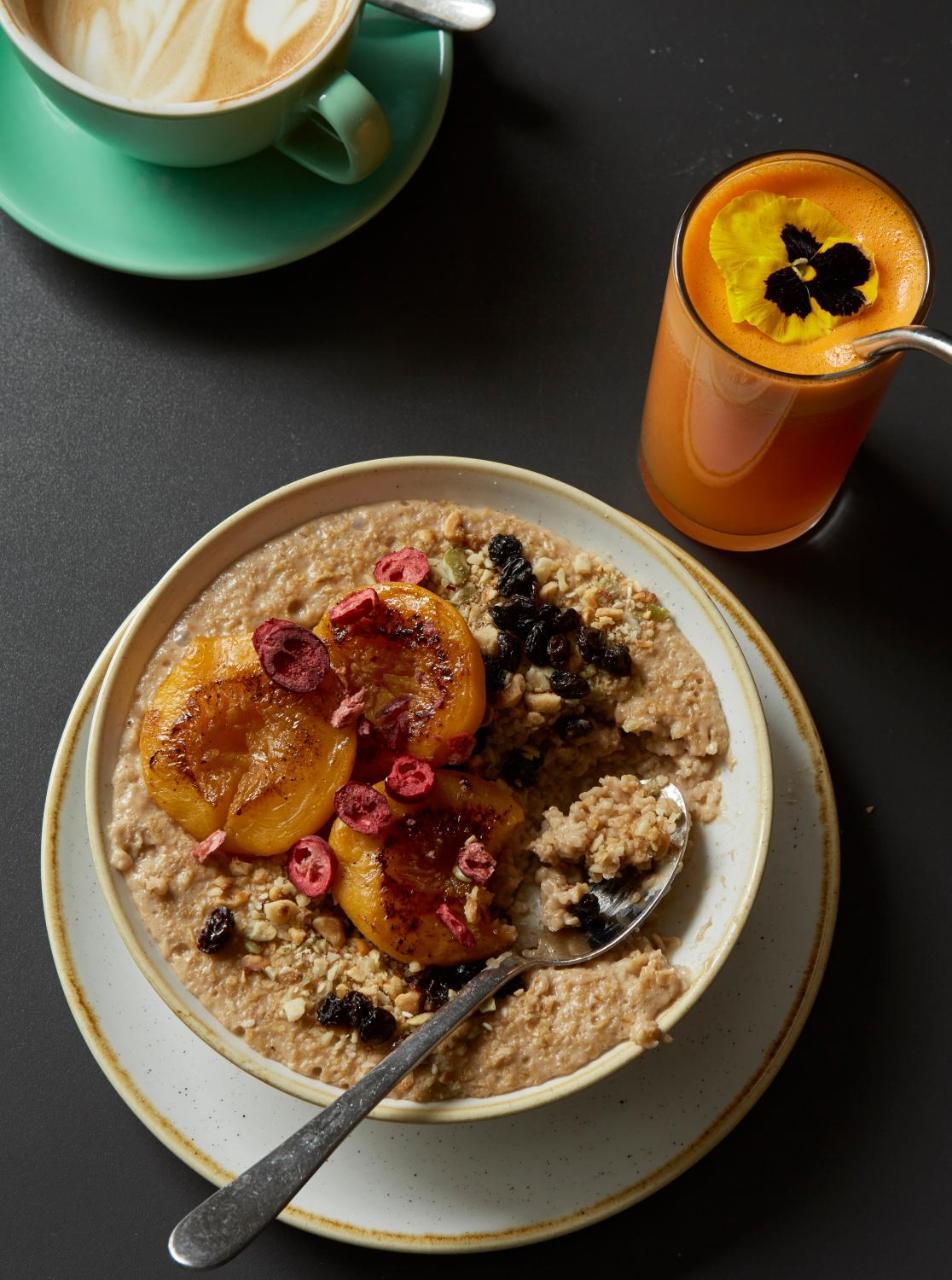 مبيت وإفطار Whitehouse راي المظهر الخارجي الصورة Oatmeal with fruit
